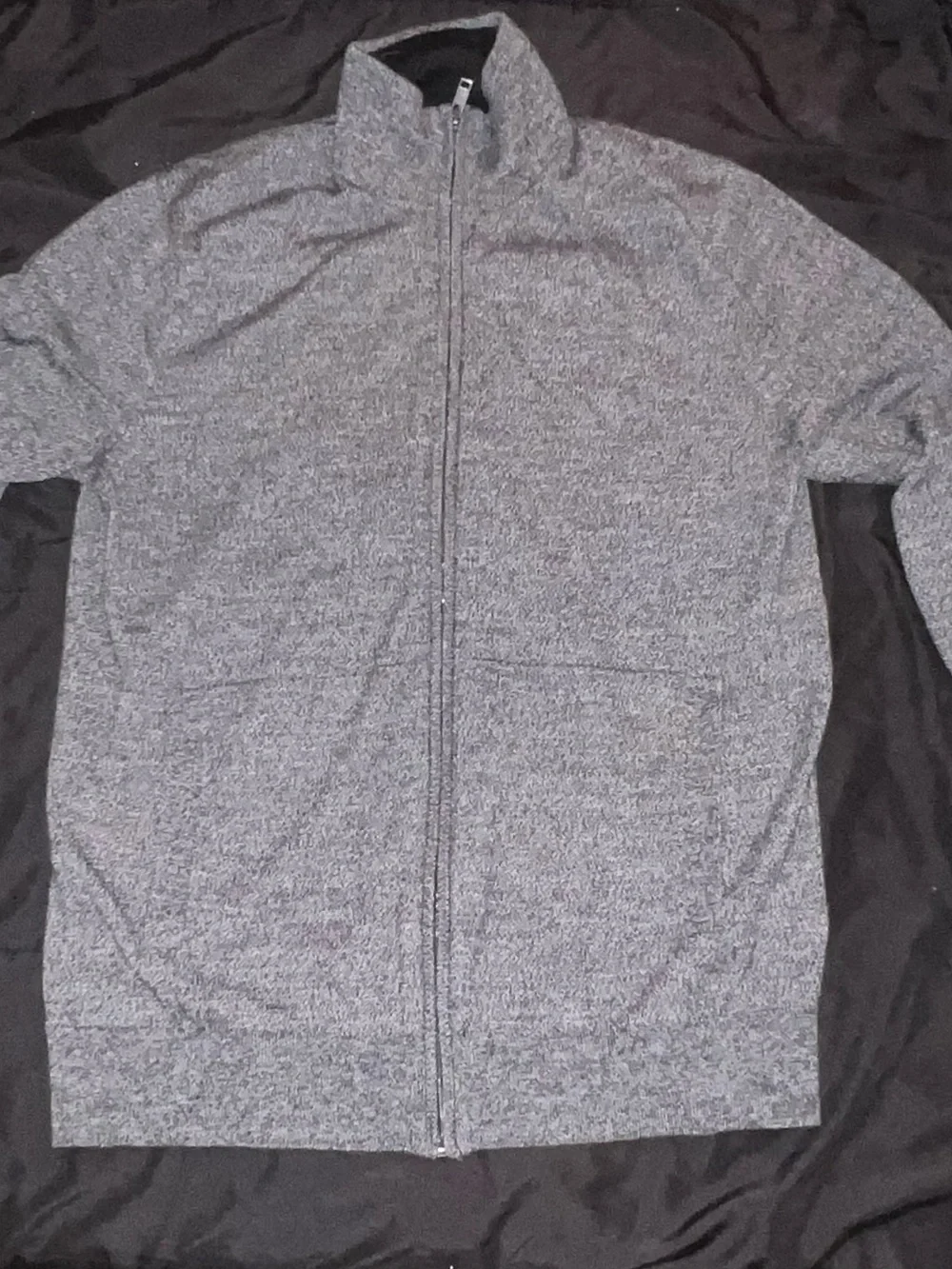 Banana Republic Gray Full-Zip Men's Sweater Jacket